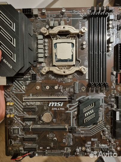 Intel core i7 8700k + MSI Z390-A Pro