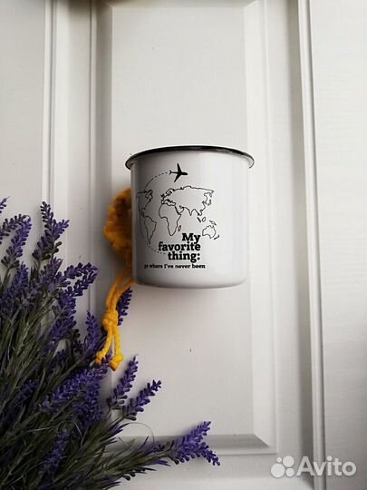 Эмалированная кружка