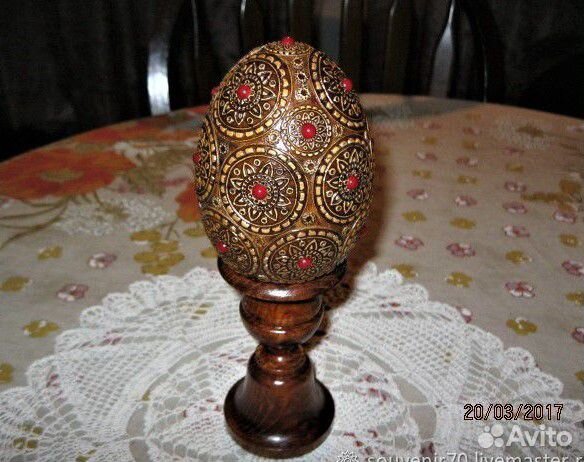 Шкатулка-яйцо 