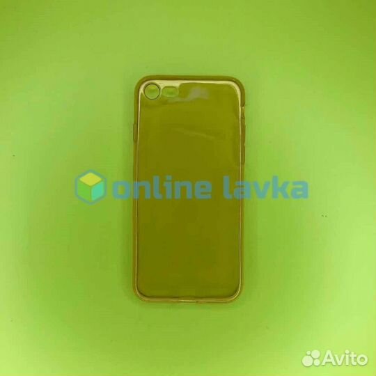 Чехол силикон для iPhone 7, 8, SE2 Yellow