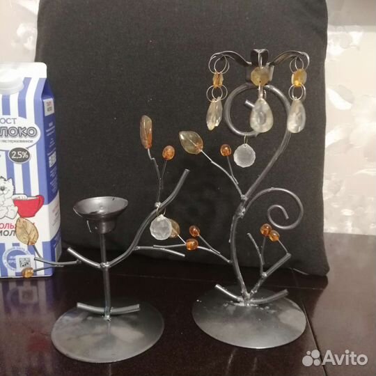 Подсвечник кованный