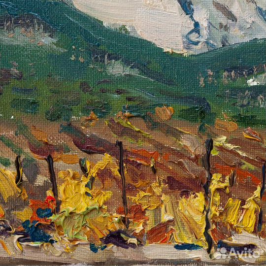 Картина маслом на холсте пейзаж Ай-Петри