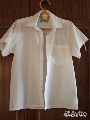 Рубашка на мальчика 122-128