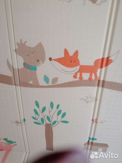 Складной детский коврик