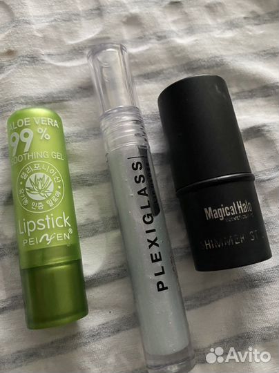 Хайлайтер и помада