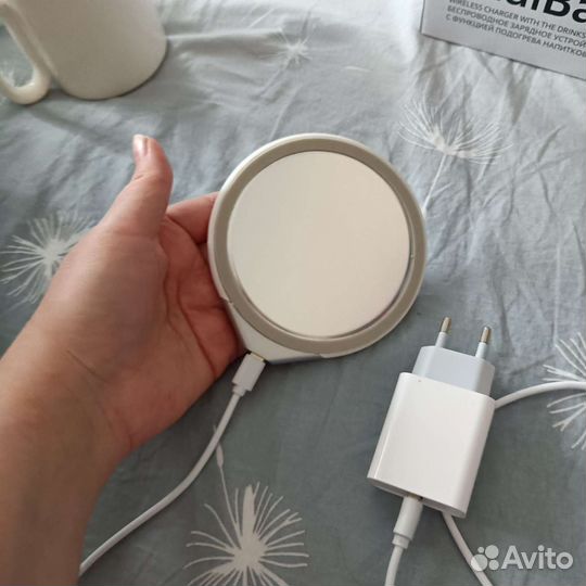 Беспроводная зарядка Dual Base и кружка