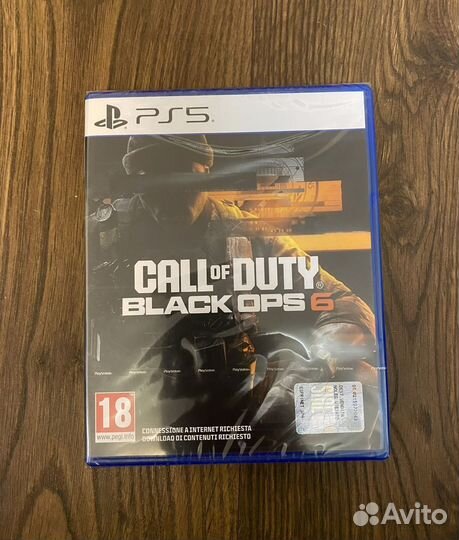 Call of Duty Black OPS 6 PS5 Новый диск