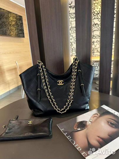 Сумка натуральная кожа chanel
