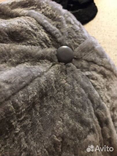 Берет зимний женский мутоновый