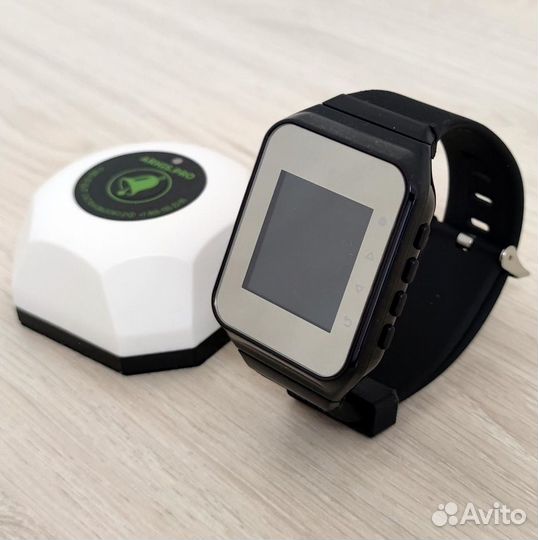 Беспроводная система/кнопка вызова официанта часы