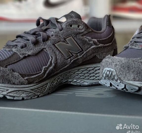 Кроссовки new balance 2002 серые размер 42