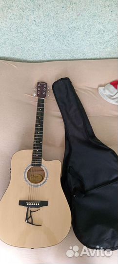 Акустическая гитара fender squier