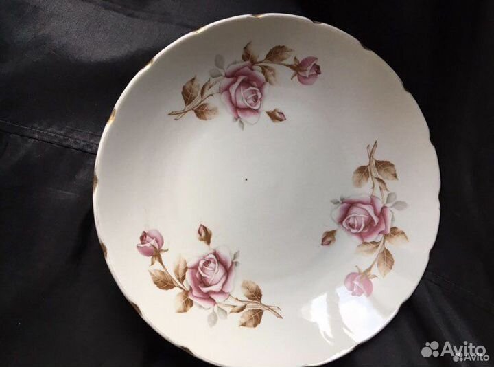 Сервиз розы добрушский фарфоровый завод 1980-е