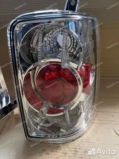 Фонари задние Chrysler Jeep Grand Cherokee ZJ хром