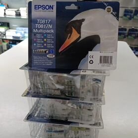 Картриджи epson T0817 оригинал