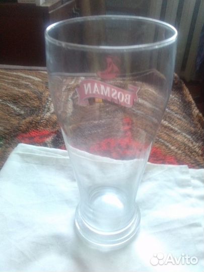 Бокал для пива Bosman (Чехия) 0,5 литров стекло