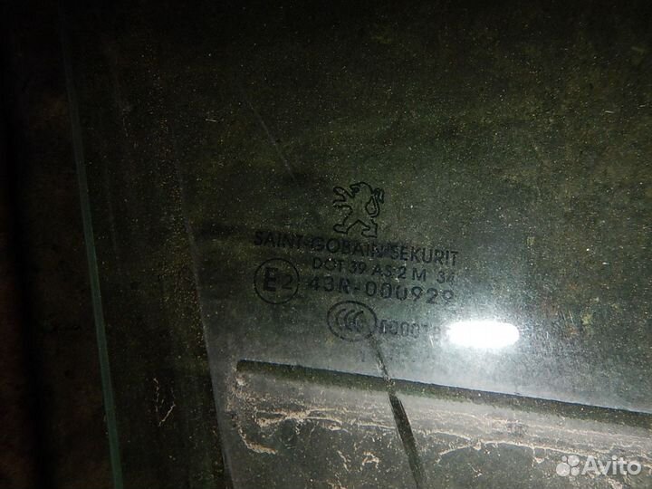 Стекло двери передней правой, Peugeot (Пежо) -3008