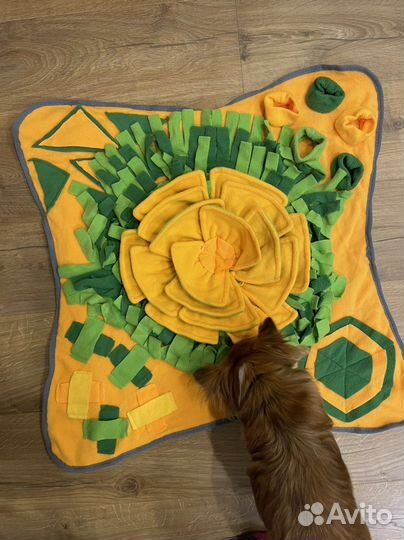 Нюхательный коврик (Головоломка для собак)