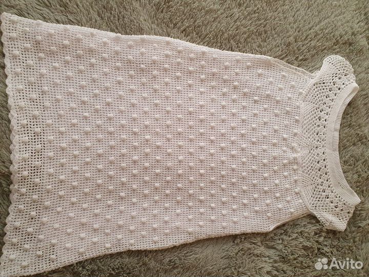 Платье вязаное женское