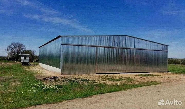 Строительство ангаров, гаражей, навесов