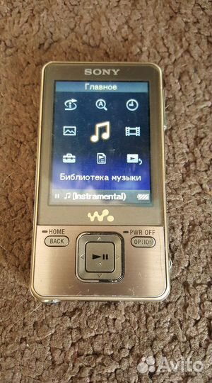 Mp3 плеер sony walkman nwz-a726