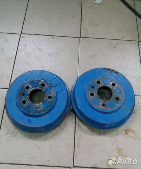 Задние тормозные барабаны Chevrolet Aveo T300