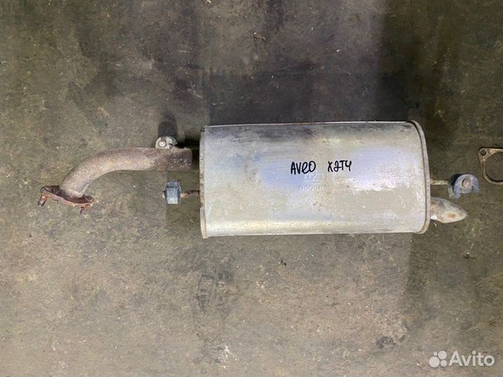 Глушитель Chevrolet Aveo хэтчбек B12D1 2008