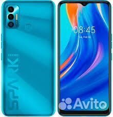 Техно Спарк 7 в хорошем состоянии торг