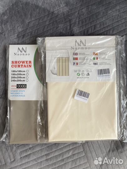 Штора/зановес для ванны новая