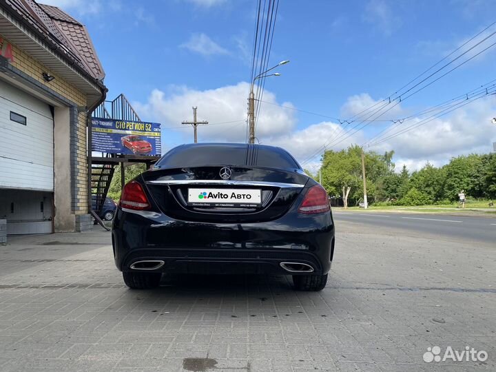 Mercedes-Benz C-класс 2.0 AT, 2016, 127 500 км