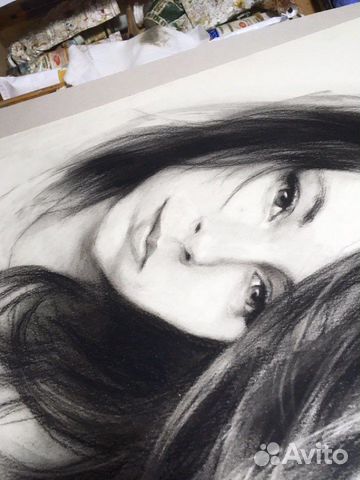 Портрет по фото, роспись стен, услуги художника