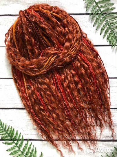 Микс из дредокудрей, де кос и де дред