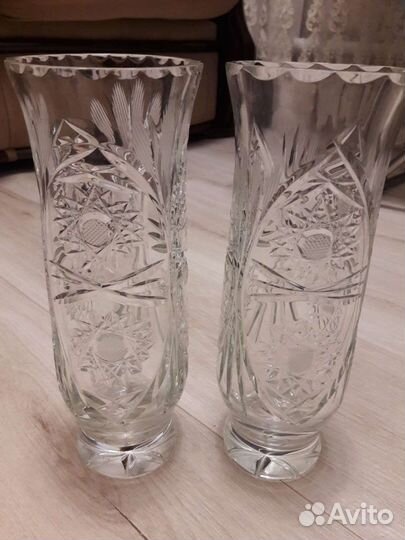 Ваза хрустальная СССР