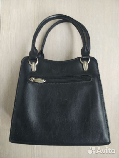 Сумка кожаная под крокодила