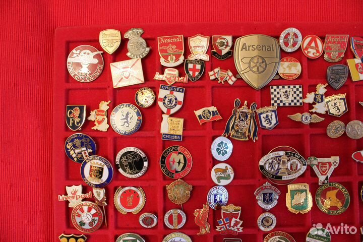 Значки футбол англия