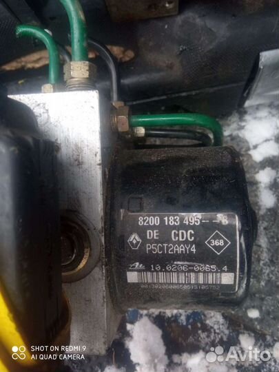 Блок абс рено лагуна 2