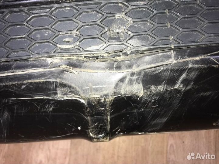 Спойлер бампера задний Audi Q7 2015