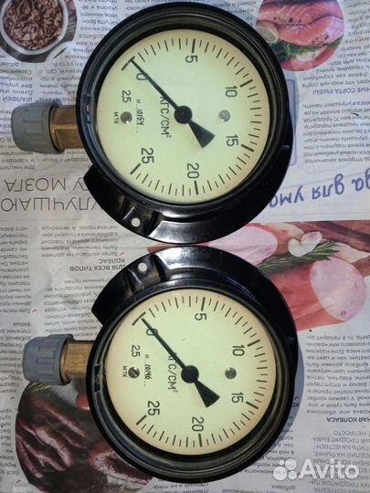 Манометр 25 кг