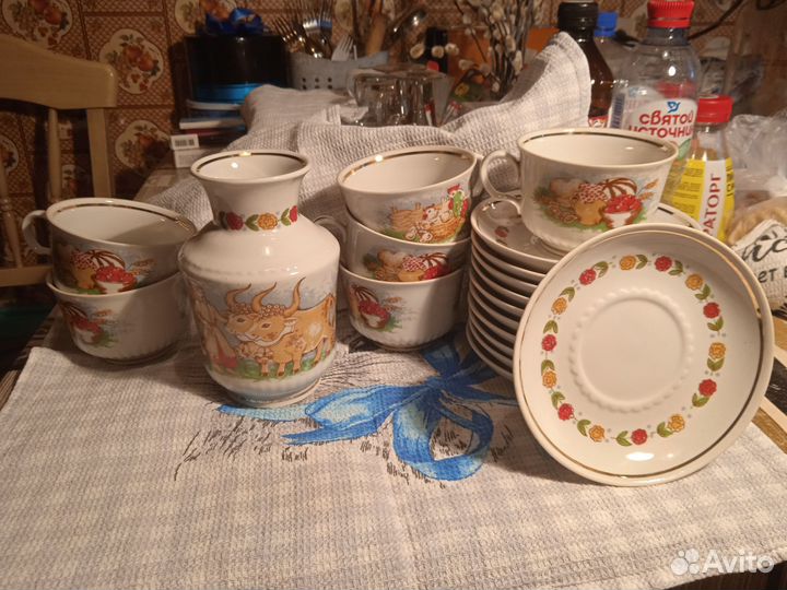 Набор столовой посуды СССР