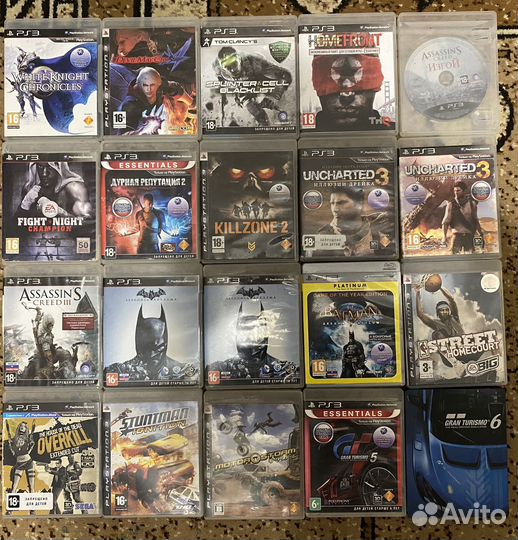 Диски на приставку ps3