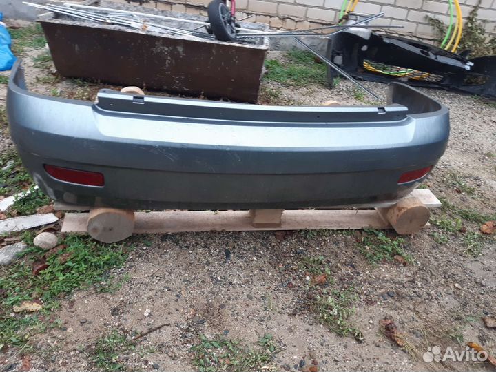 Бампер priora 1седан