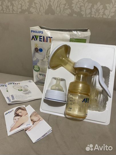 Молокоотсос avent ручной