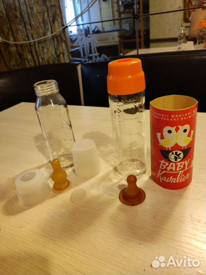 Бутылочки для кормления стекло