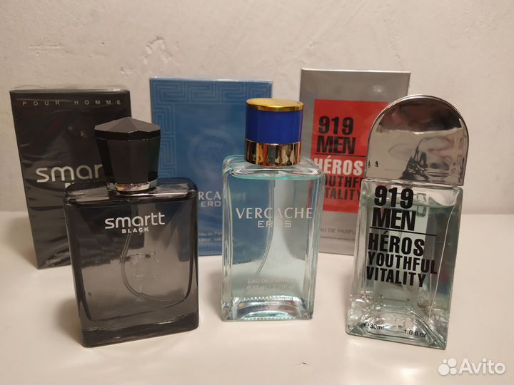 Набор 3шт туалетная вода парфюм