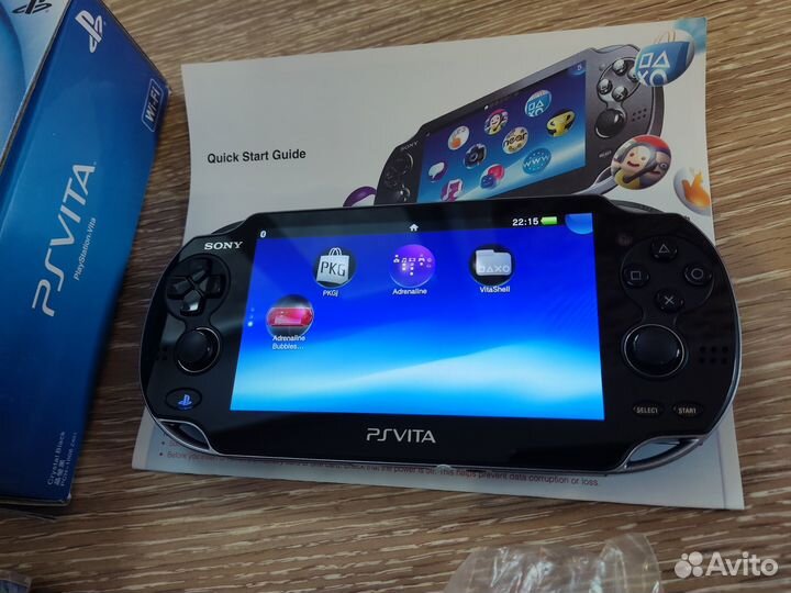 Прошитая PSVita 32Gb+куча игр