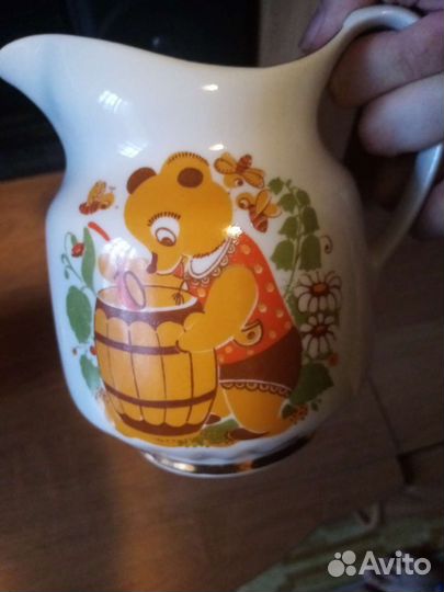 Детский набор фарфоровой посуды СССР