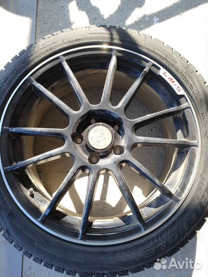 Литые диски r18 5*114,3 с резиной