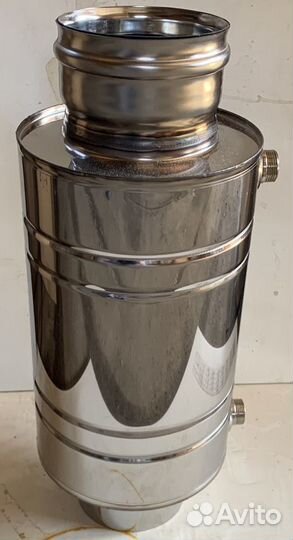 Бак, дымоход, труба, сэндвич, ппу, теплообменник