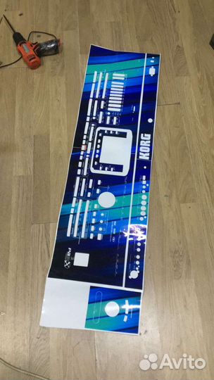 Наклейки, Винили для синтизаре korg Pa4x Pa3x и тд