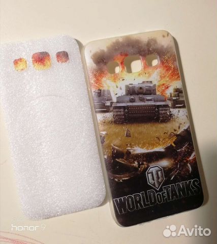 Чехол Samsung A3 World of tanks